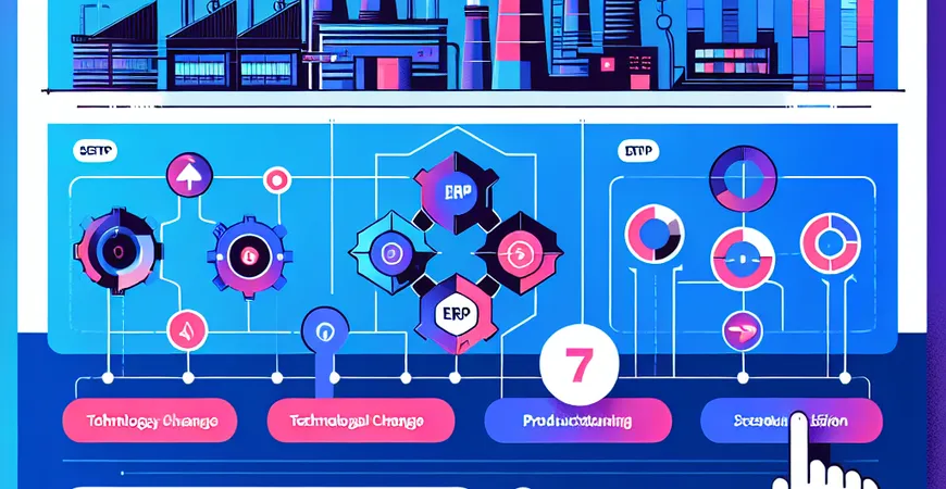 工艺路线总调整？用ERP系统七步搞定工艺变更与生产排程适配！  